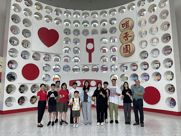 中國香港太極青年慈善基會(huì )研學(xué)團走進(jìn)咀香園
